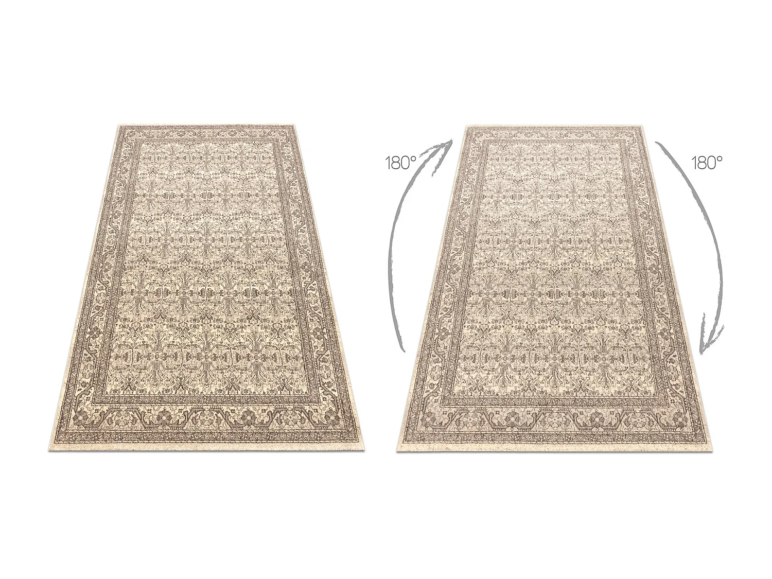 Tapis en laine LEGEND 468 12 GB620 OSTA - Ornement, cadre, exclusif be 160x230 cm