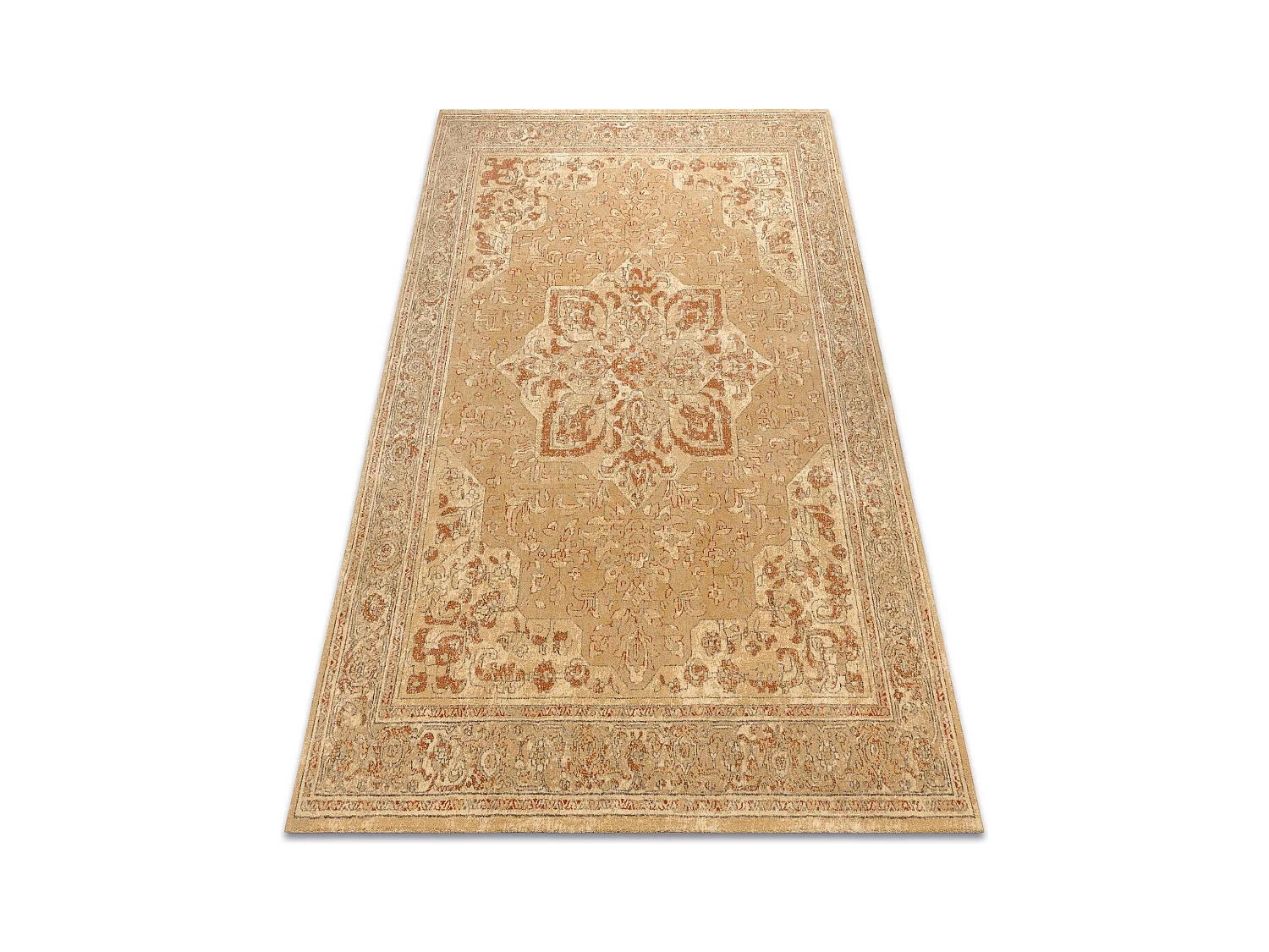 Tapis en laine LEGEND 468 03 GB700 OSTA - Rosace, cadre, exclusif beig 200x300 cm