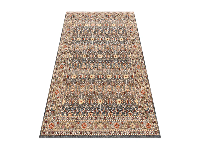 Wollteppich LEGEND 468 12 GB500 OSTA - Ornament, Rahmen exklusiv beige 200x300 cm