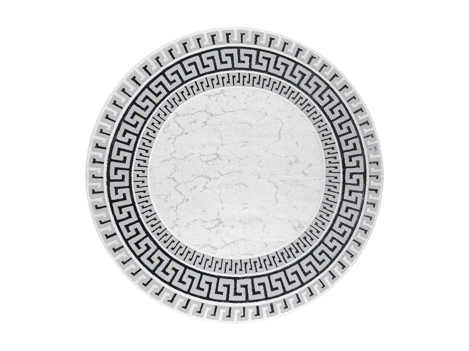 Tapete ALLURE 1960 cercle, Chave grega, quadro - Estrutural, elegante, cercle 100 cm