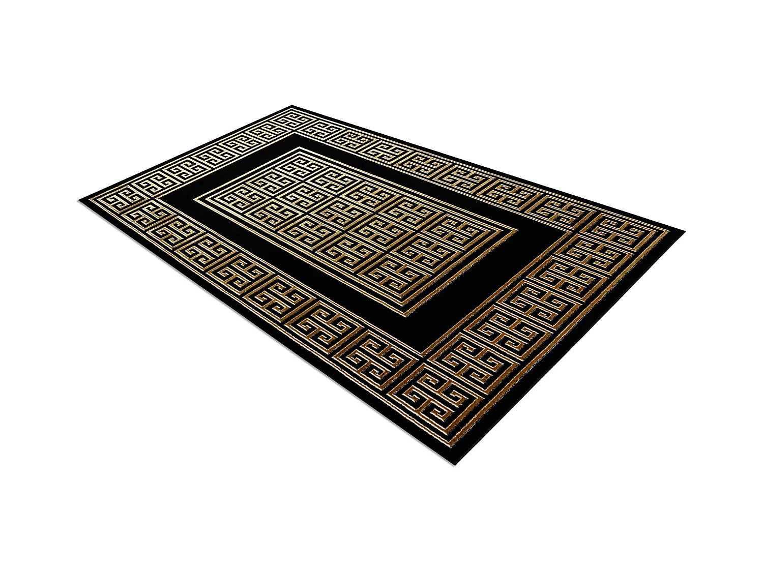 Tapis ALLURE 1968 Clé grecque, cadre - Structurel, élégant, glamour 160x220 cm