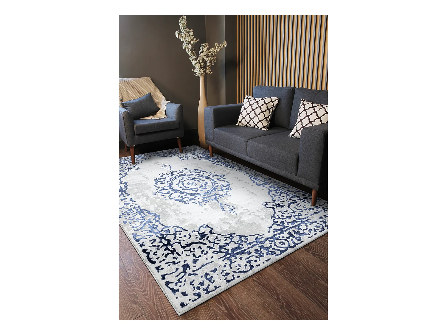 Teppich ALLURE 1961 Ornament, Rahmen - Strukturell, stilvoll, glamour� 160x220 cm