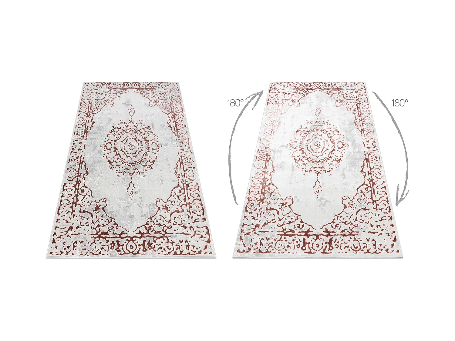 Teppich ALLURE 1961 Ornament, Rahmen - Strukturell, stilvoll, glamour� 160x220 cm