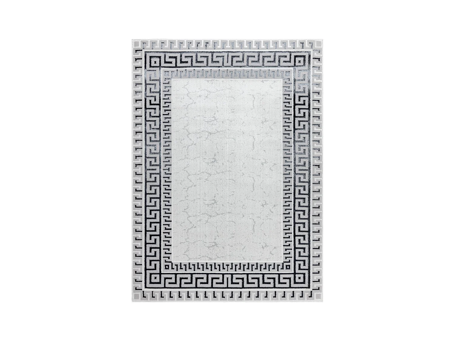 Tapis ALLURE 1960 Clé grecque, cadre - Structurel, élégant, glamour 80x150 cm