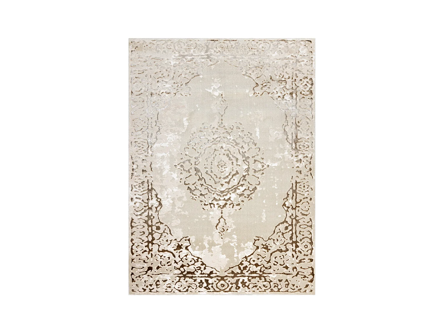 Tapis ALLURE 1961 Ornement, cadre - Structurel, élégant, glamour cr� 160x220 cm