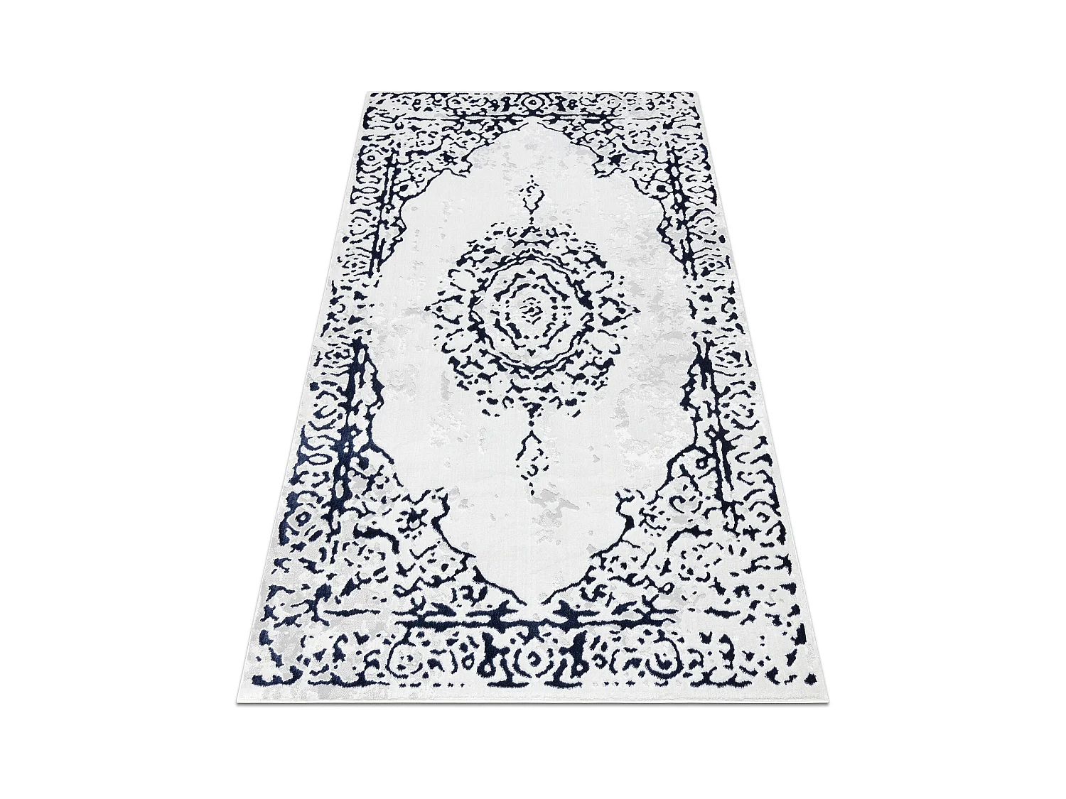 Tapis ALLURE 1961 Ornement, cadre - Structurel, élégant, glamour bla 80x150 cm