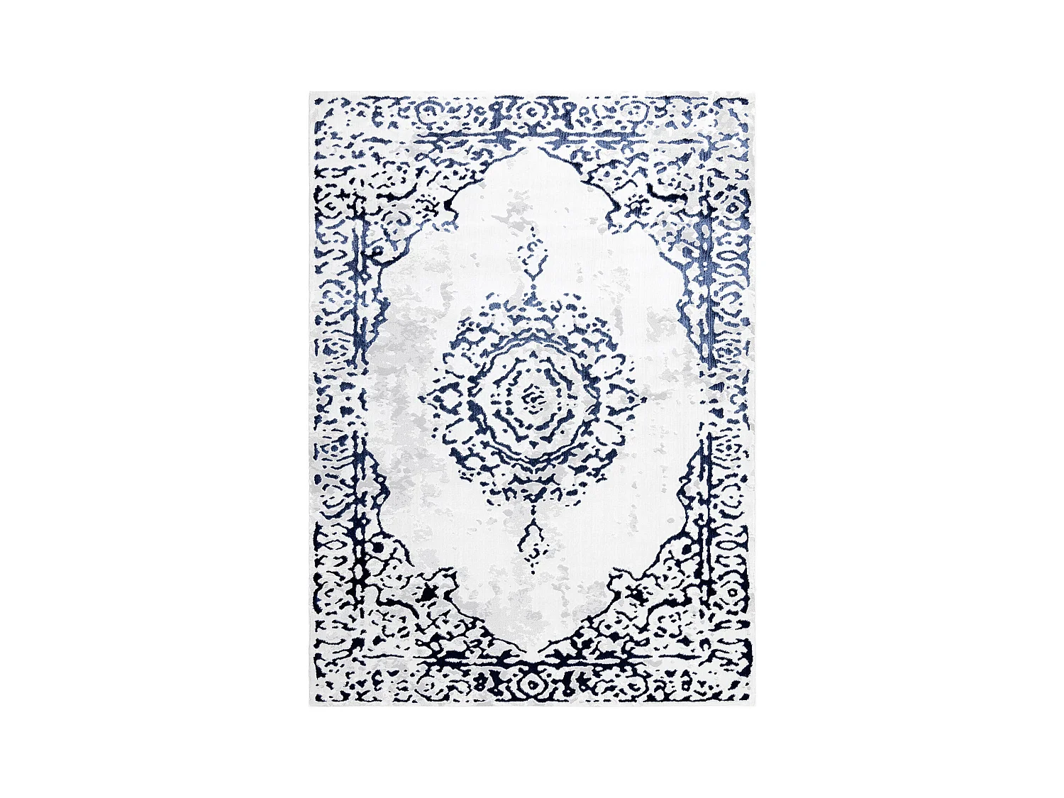 Dywan ALLURE 1961 Ornament, ramka - Strukturalny, stylowy, glamour bia 200x290 cm