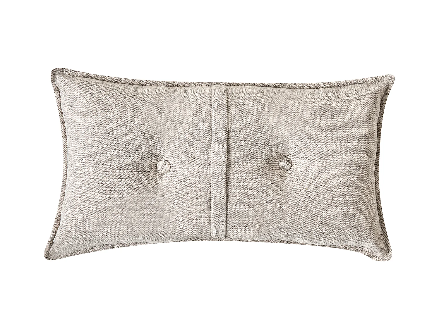 Canapé d'angle 3 places DOLVA Tissu Beige clair Côté droit