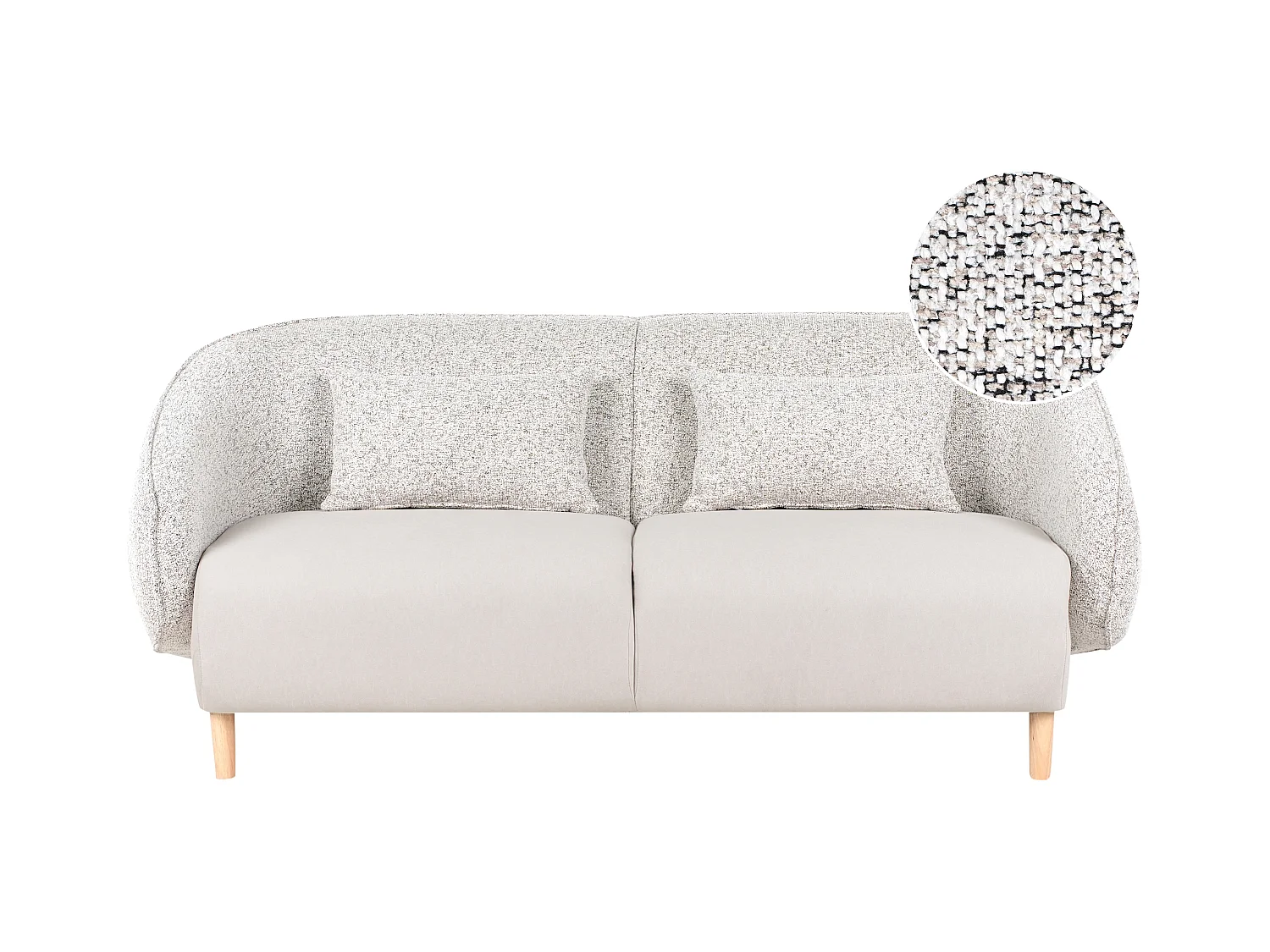 Canapé UMEA Tissu Beige clair