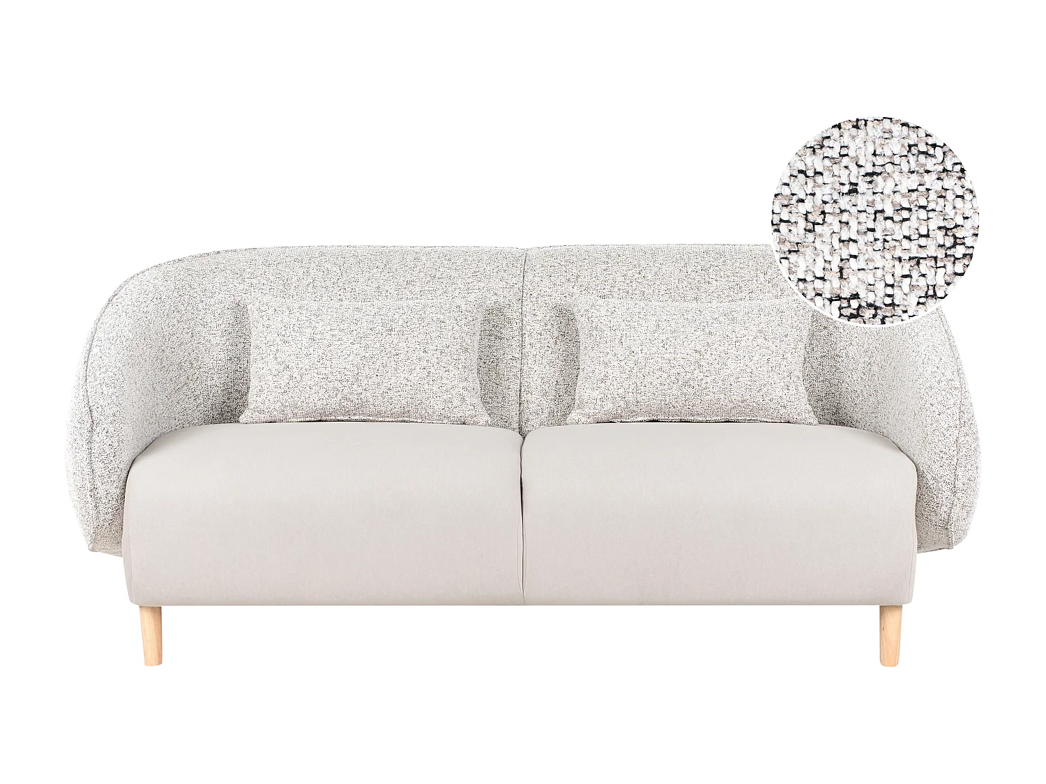 Sofa UMEA Stoff Hellbeige