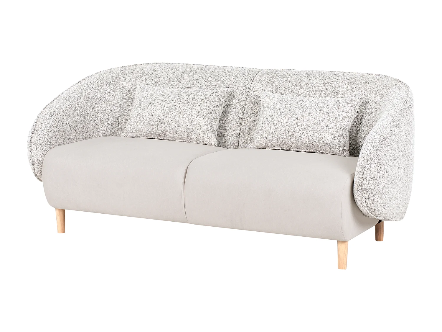Sofa UMEA Stoff Hellbeige