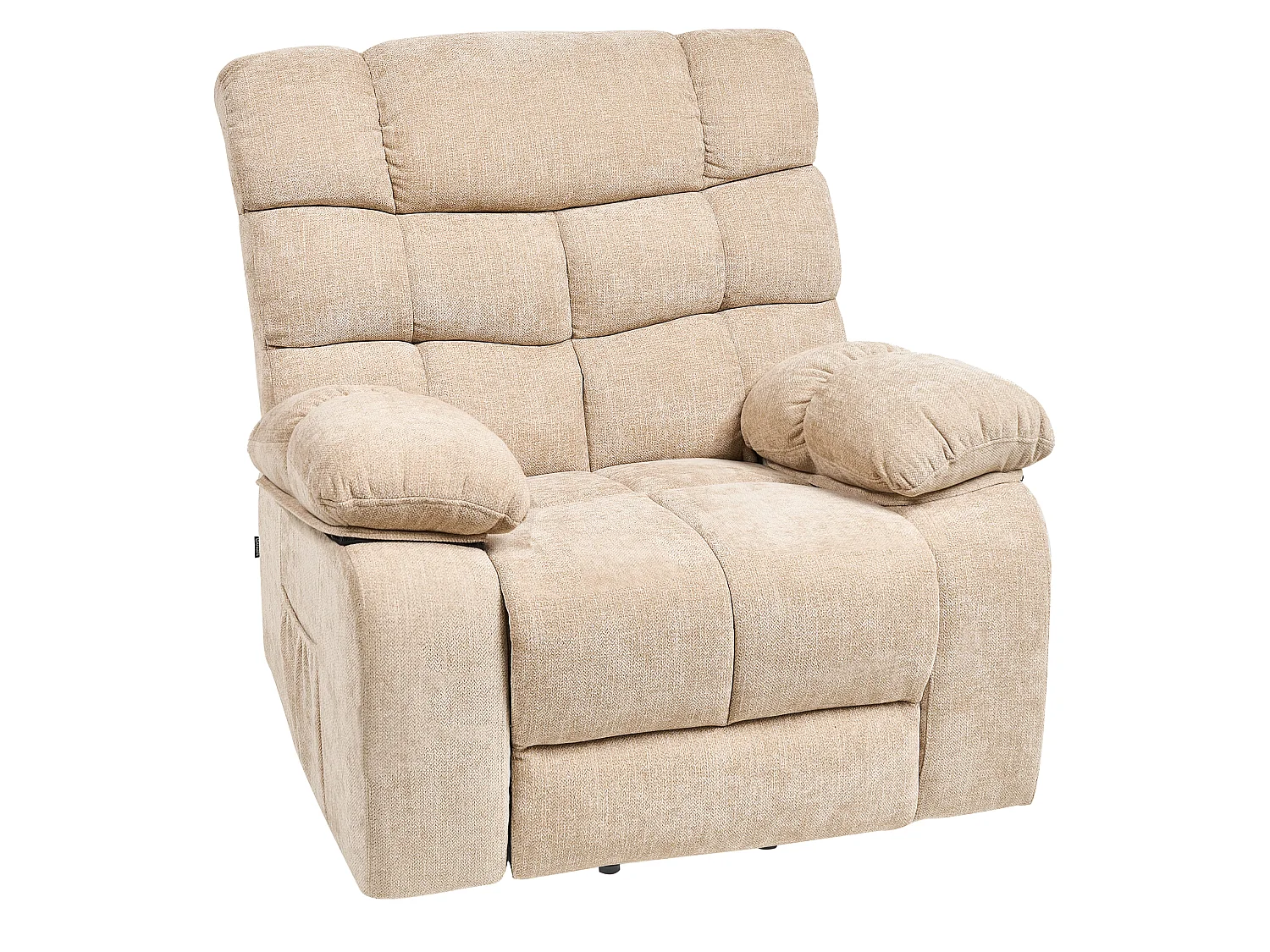 Elektrischer Fernsehsessel ARES Stoff Beige