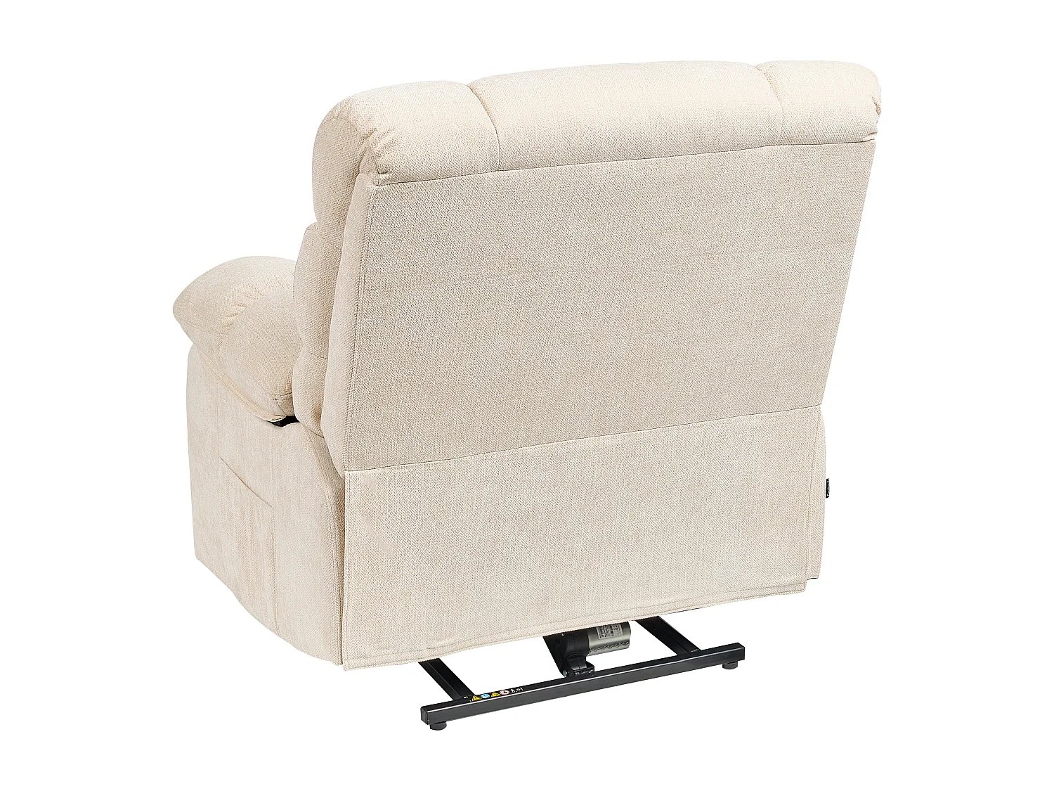 Sillón reclinable eléctrico ARES Tela Beige claro