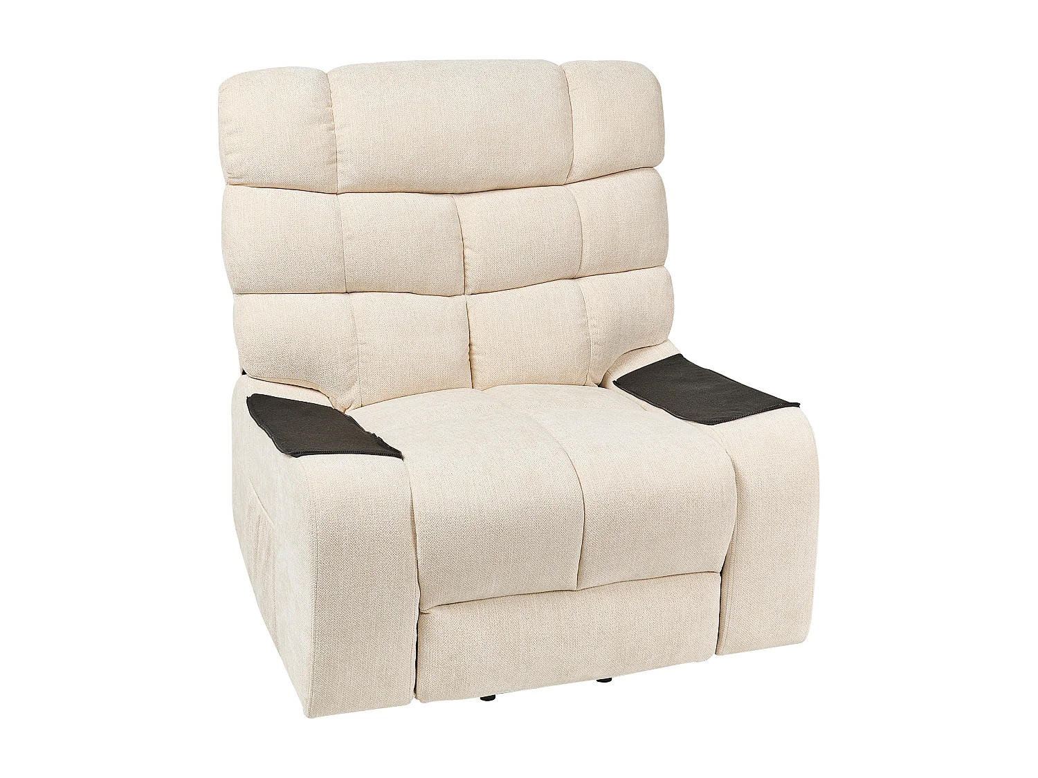 Sillón reclinable eléctrico ARES Tela Beige claro