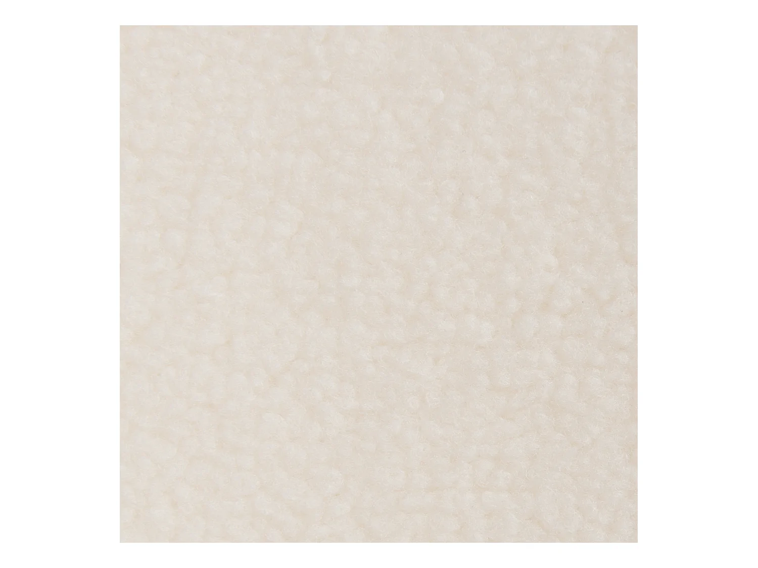 Fauteuil COTULLA Bouclé Blanc