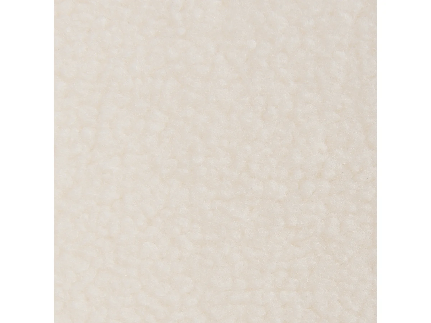 Fauteuil COTULLA Bouclé Blanc