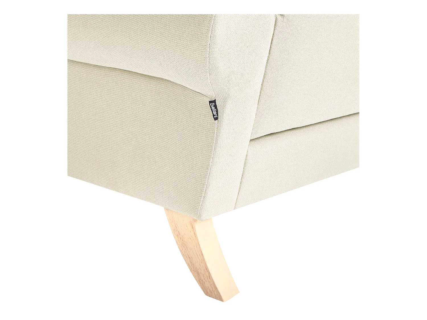 Fauteuil KIBERG Tissu Beige clair