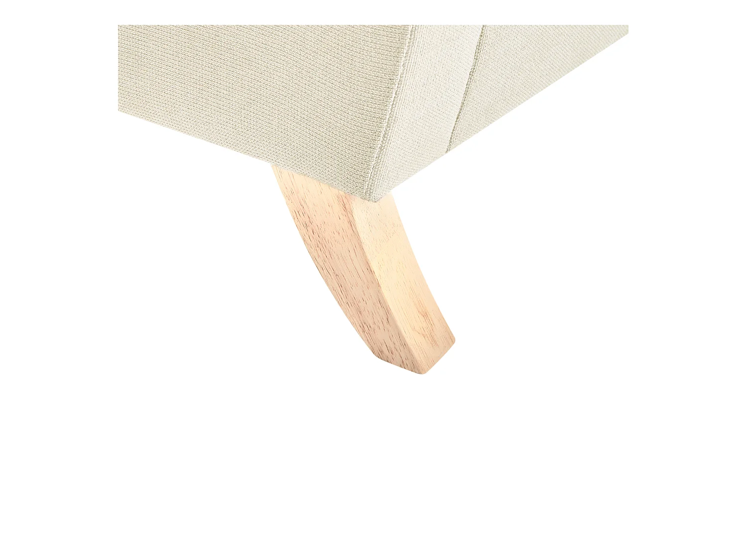 Fauteuil KIBERG Tissu Beige clair