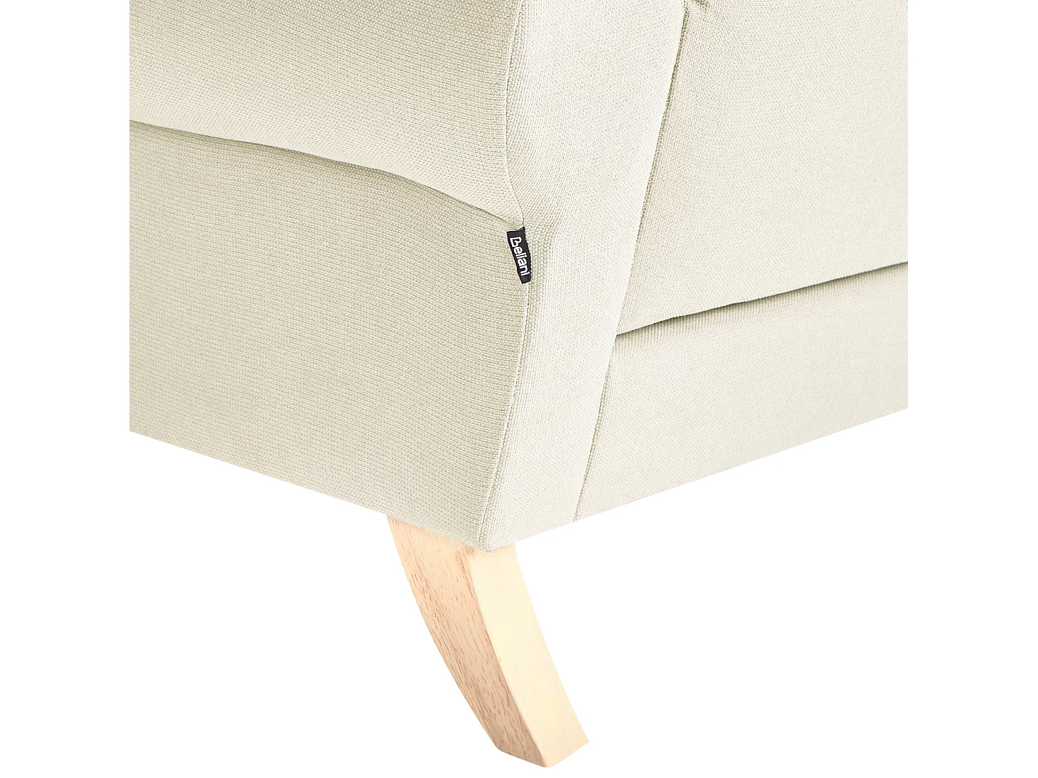 Fauteuil KIBERG Tissu Beige clair