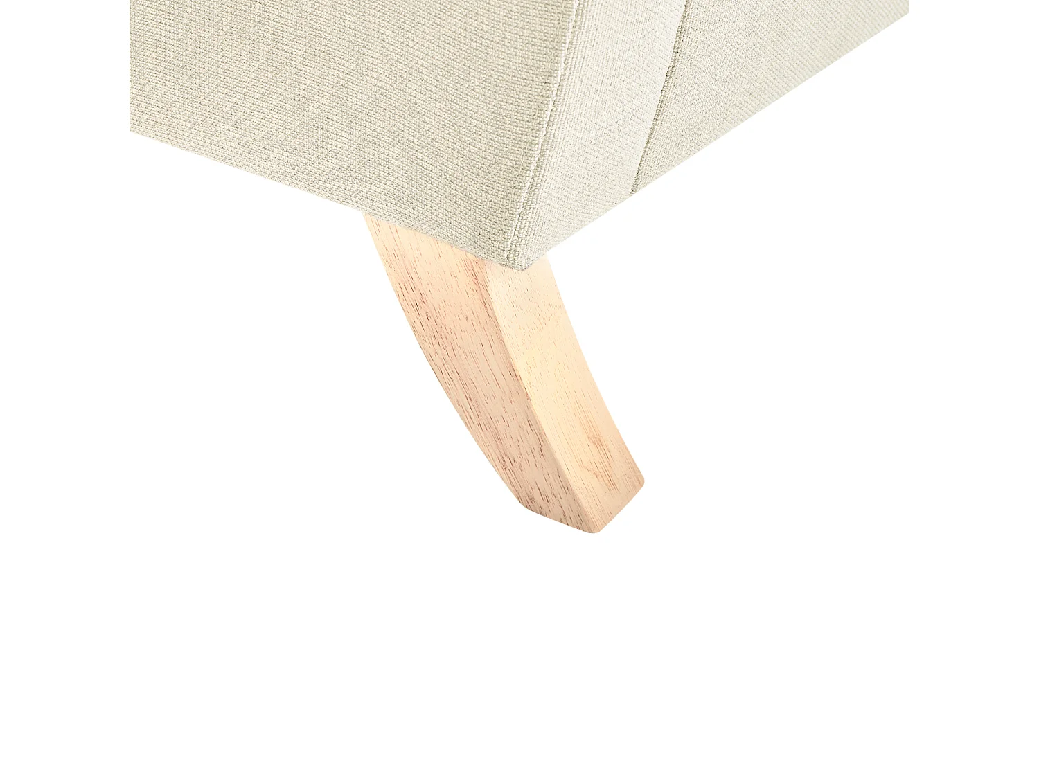 Fauteuil KIBERG Tissu Beige clair