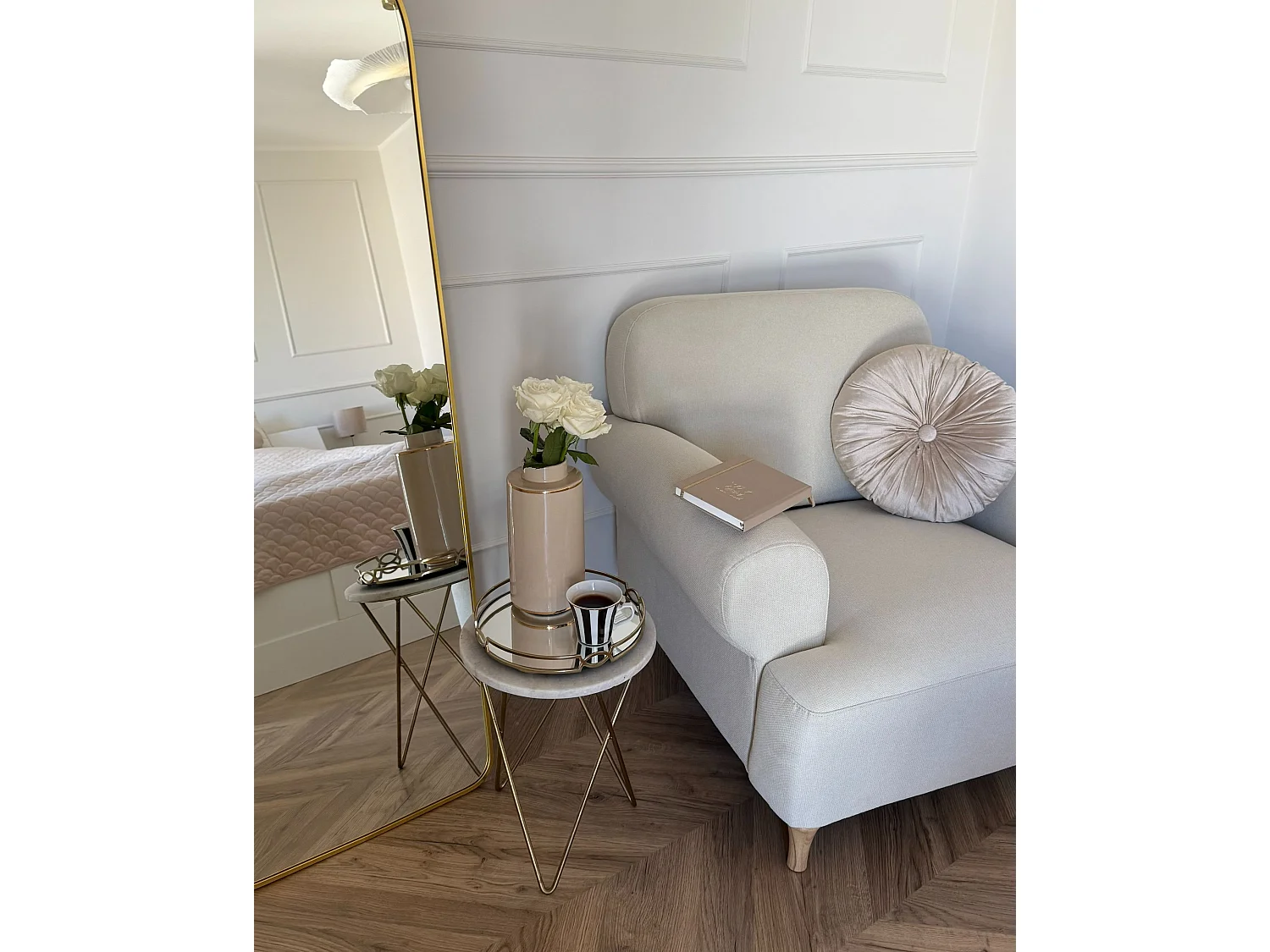 Poltrona KIBERG Beige chiaro