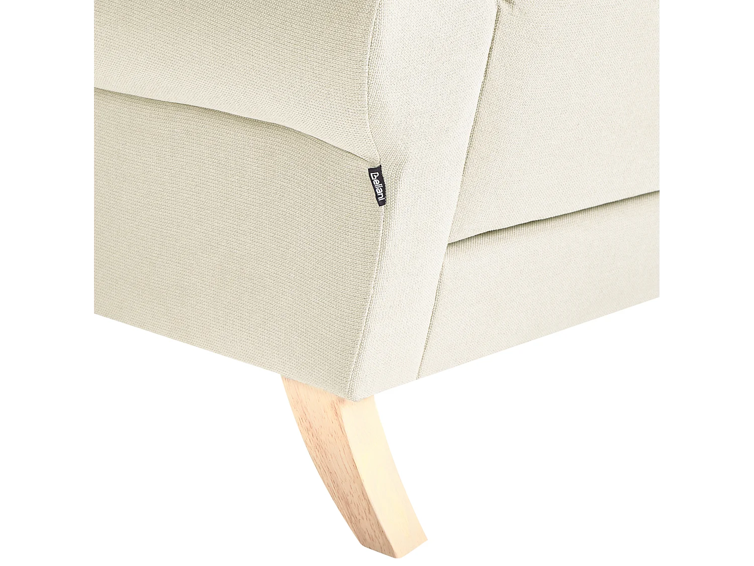 Fauteuil KIBERG Tissu Beige clair