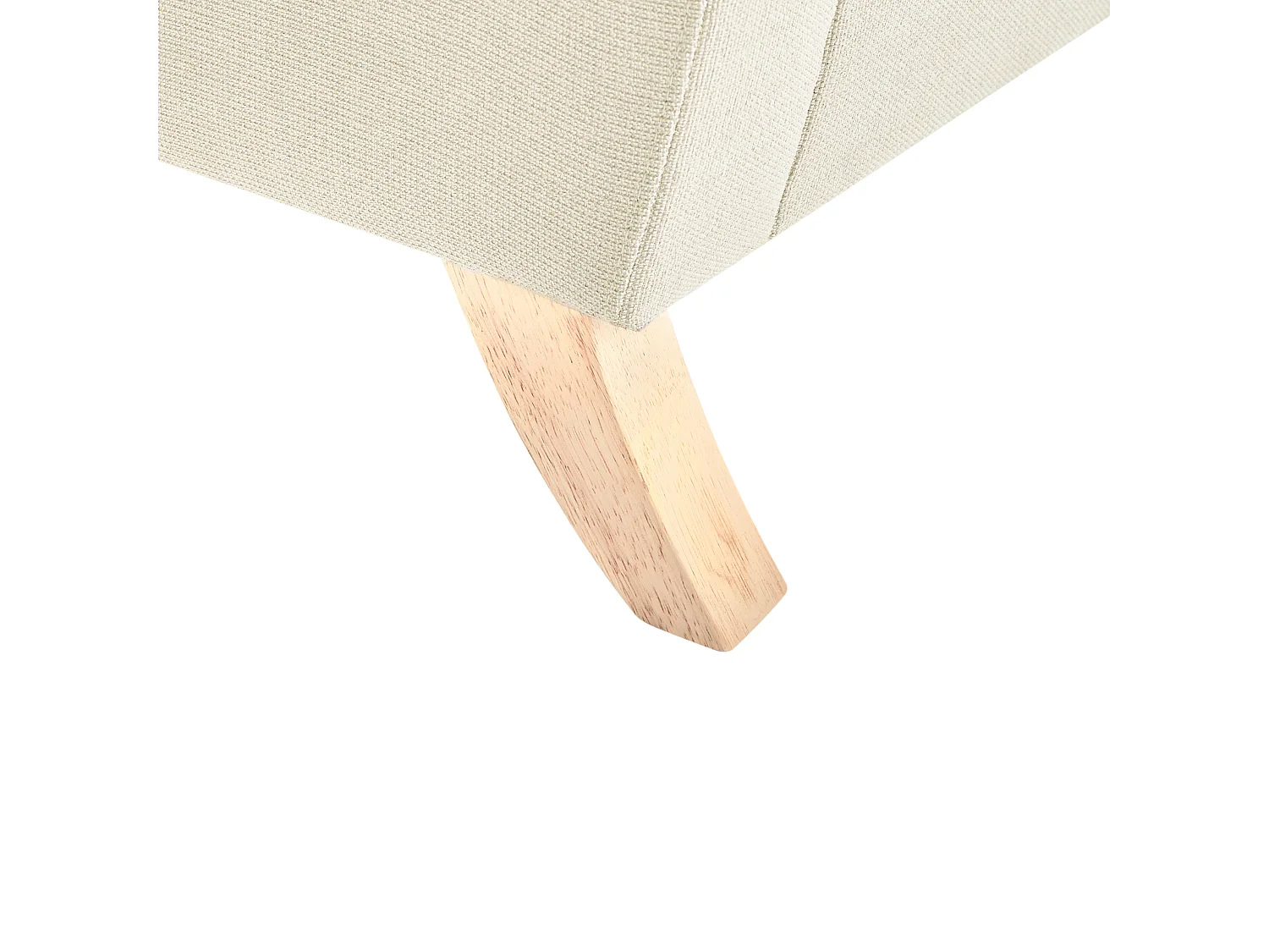 Fauteuil KIBERG Tissu Beige clair