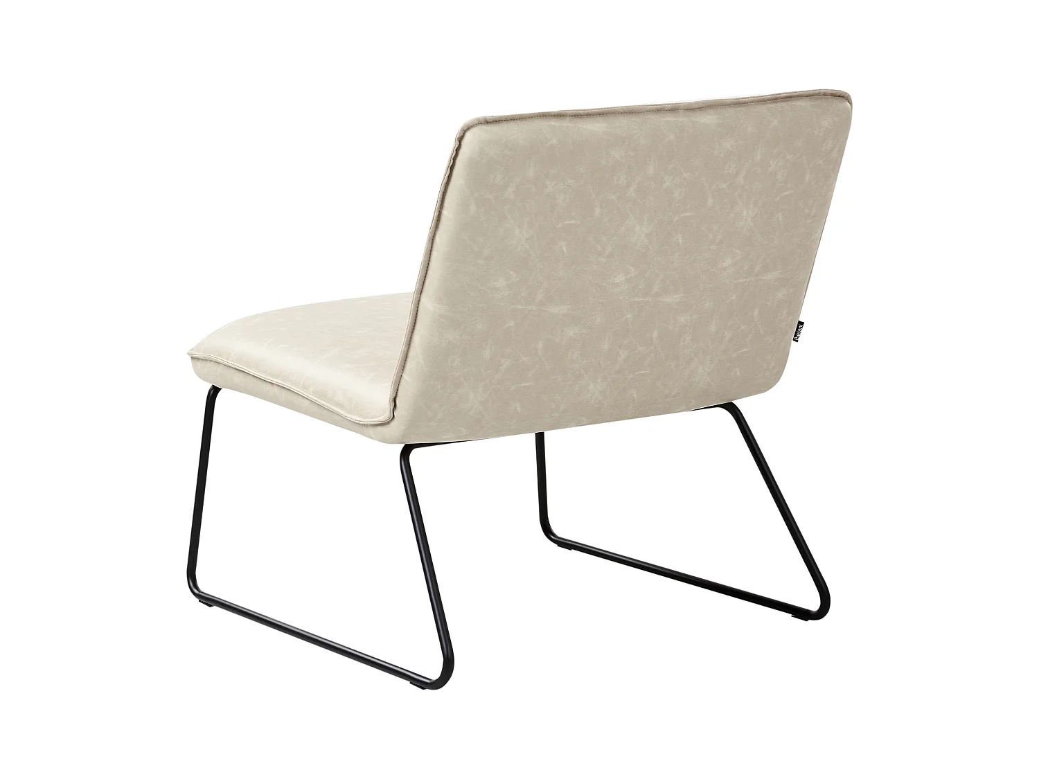Fauteuil COTULLA Cuir PU Beige clair