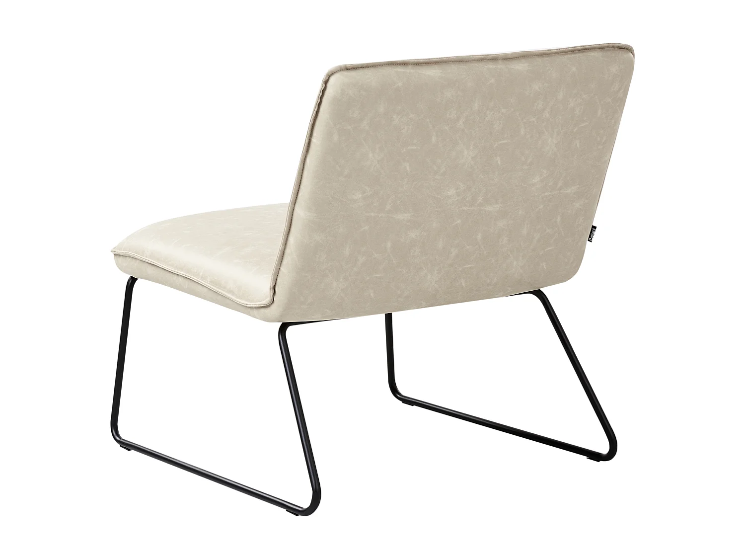 Fauteuil COTULLA Kunstleer Lichtbeige