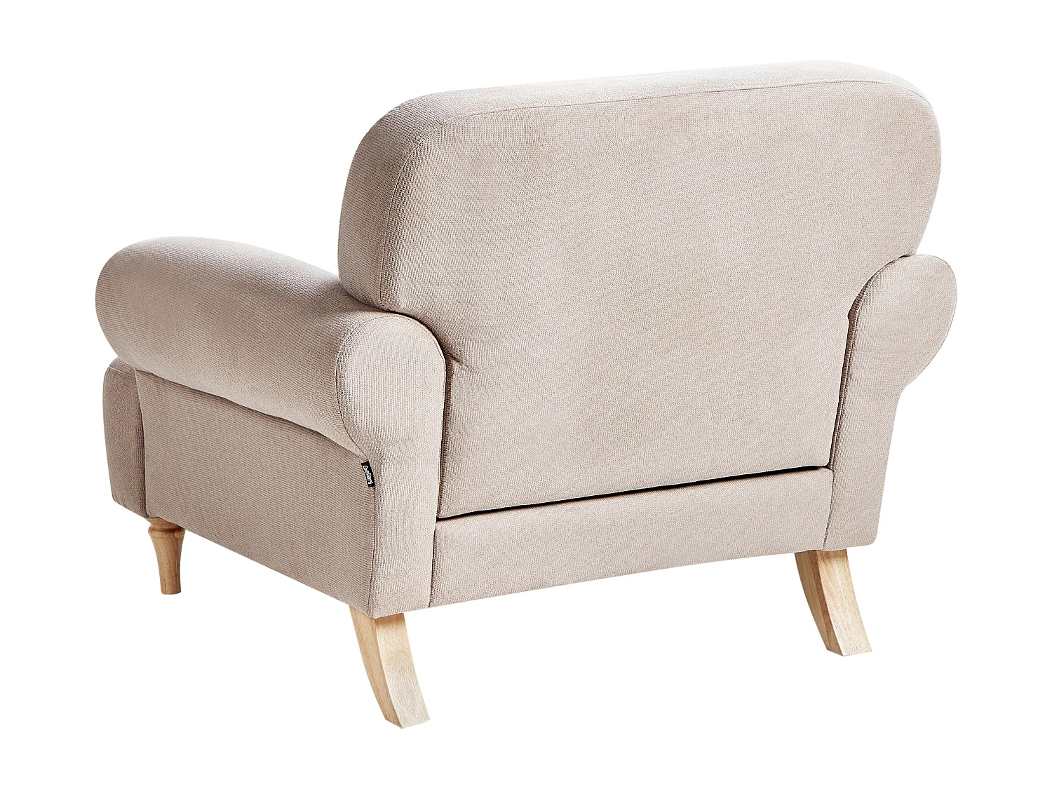 Fauteuil KIBERG Tissu Taupe