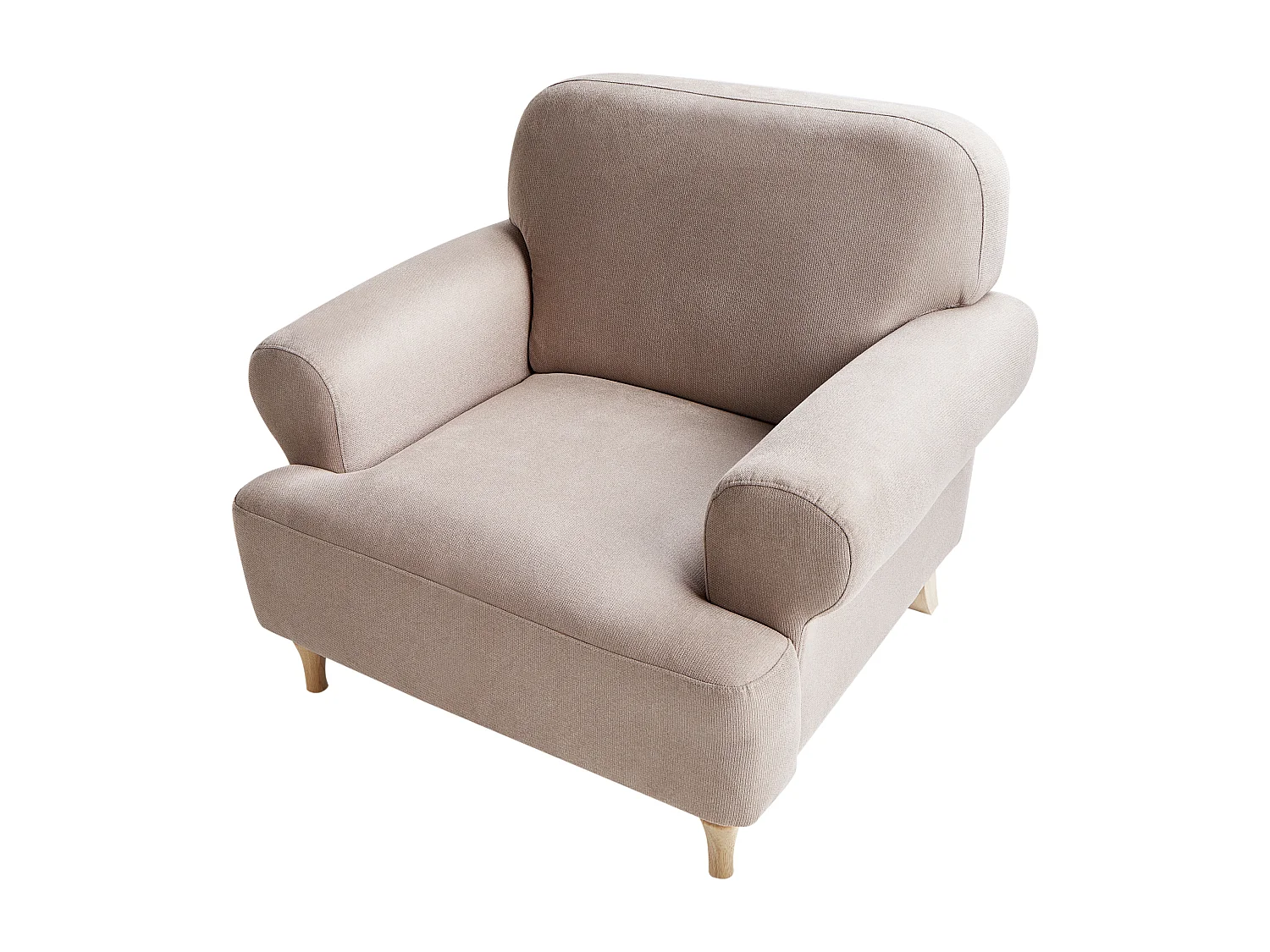 Fauteuil KIBERG Taupe