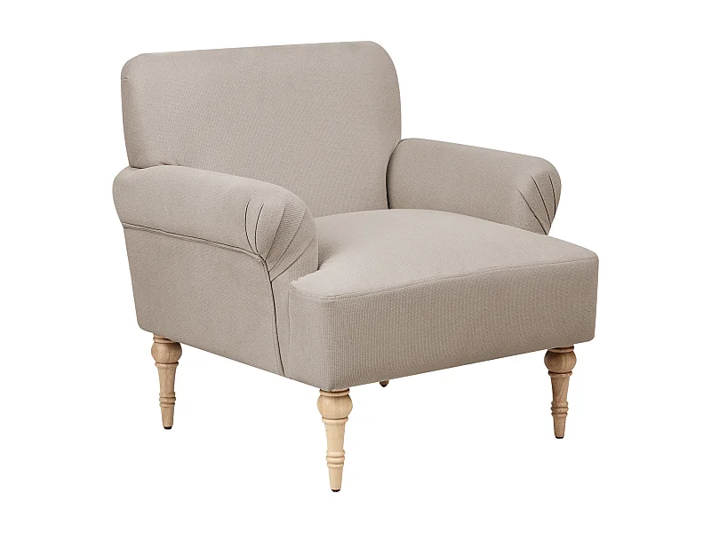 Fauteuil FREDROS Tissu Taupe