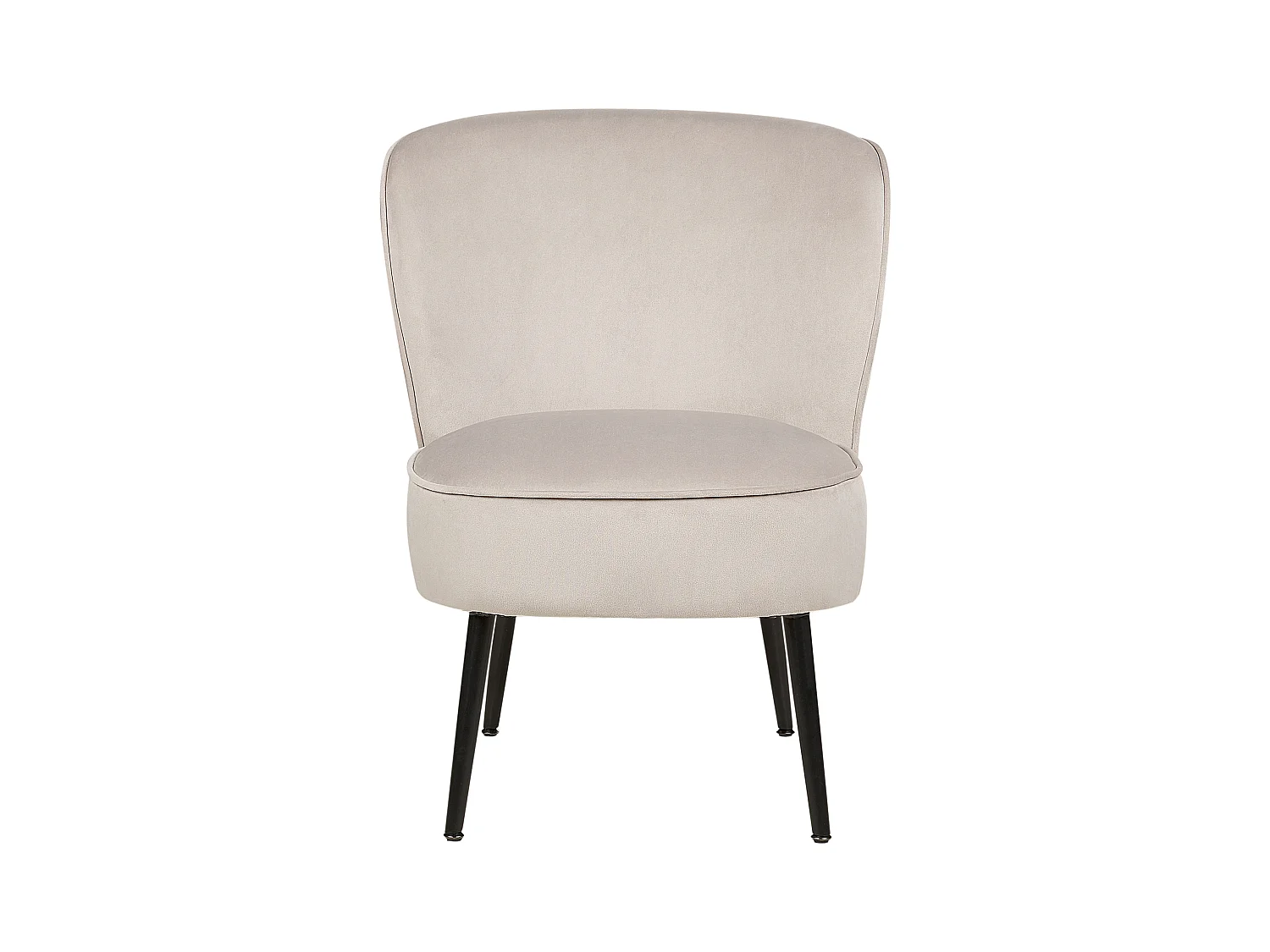 Fauteuil VOSS Velours Taupe