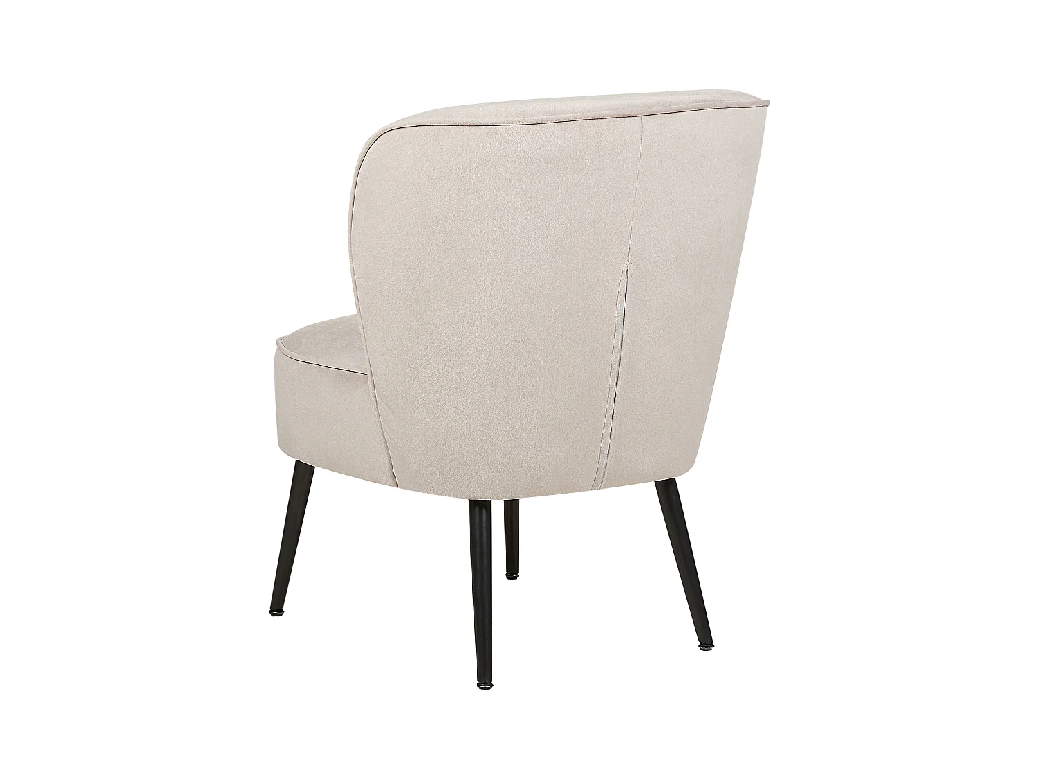 Fauteuil VOSS Velours Taupe