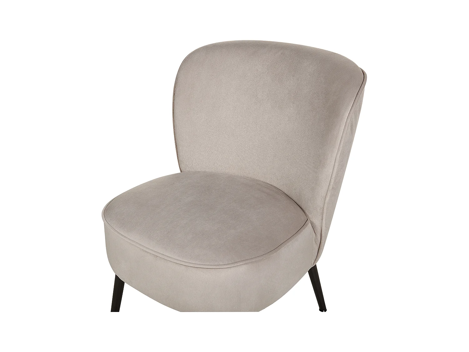Fauteuil VOSS Velours Taupe