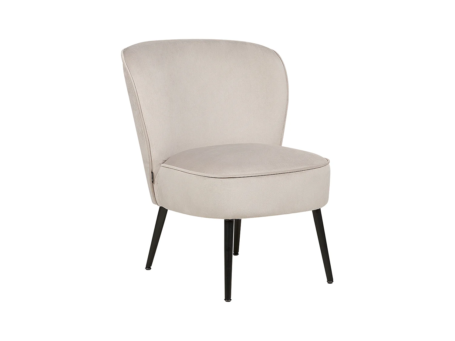 Fauteuil VOSS Velours Taupe