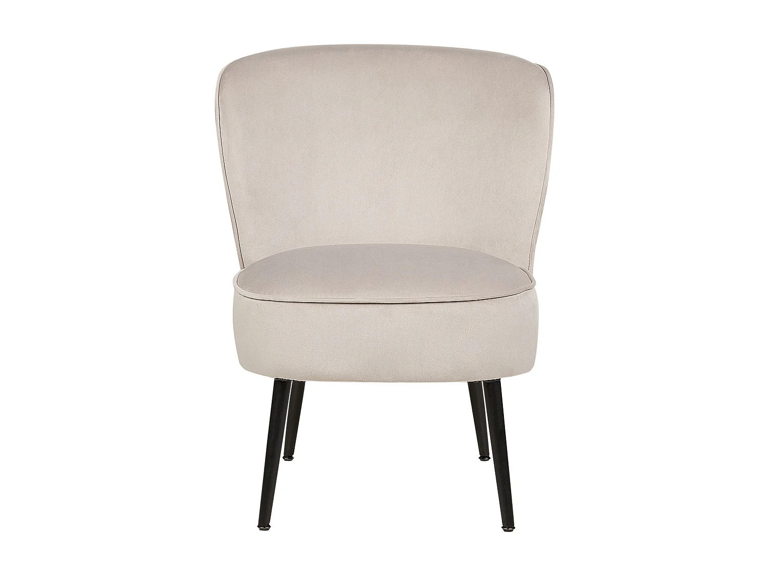 Fauteuil VOSS Velours Taupe