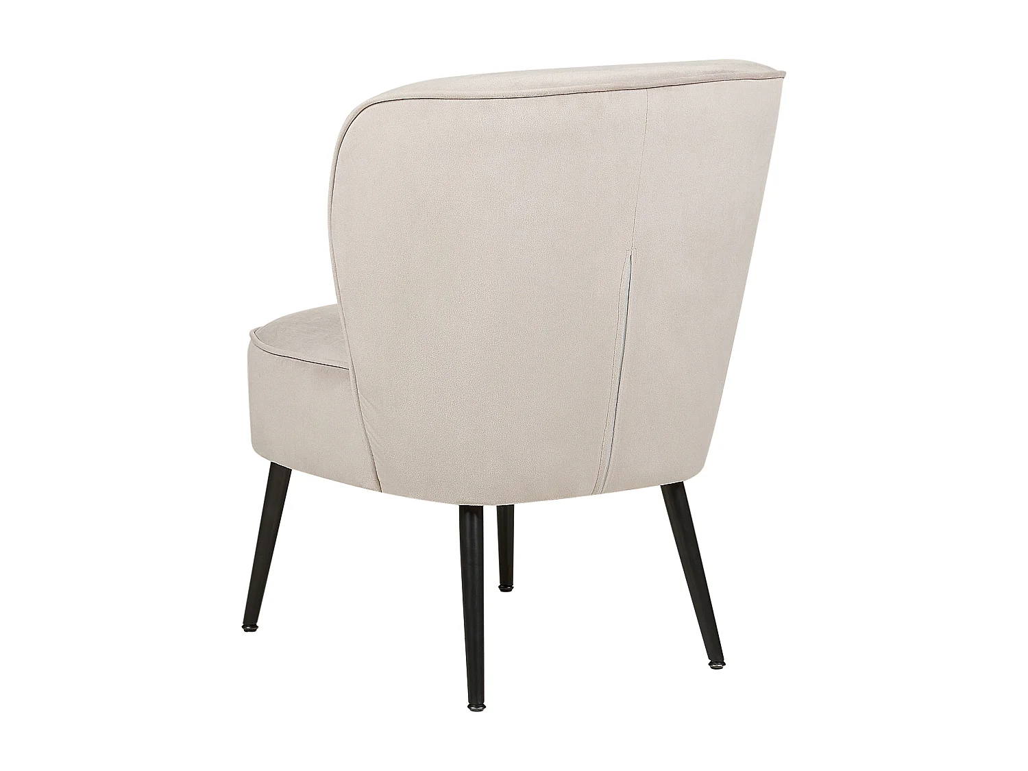 Fauteuil VOSS Velours Taupe