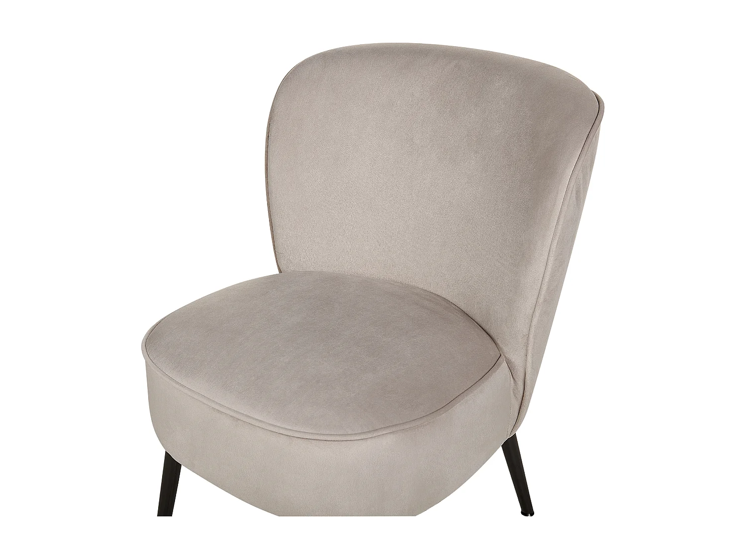 Poltrona VOSS Velluto Tortora