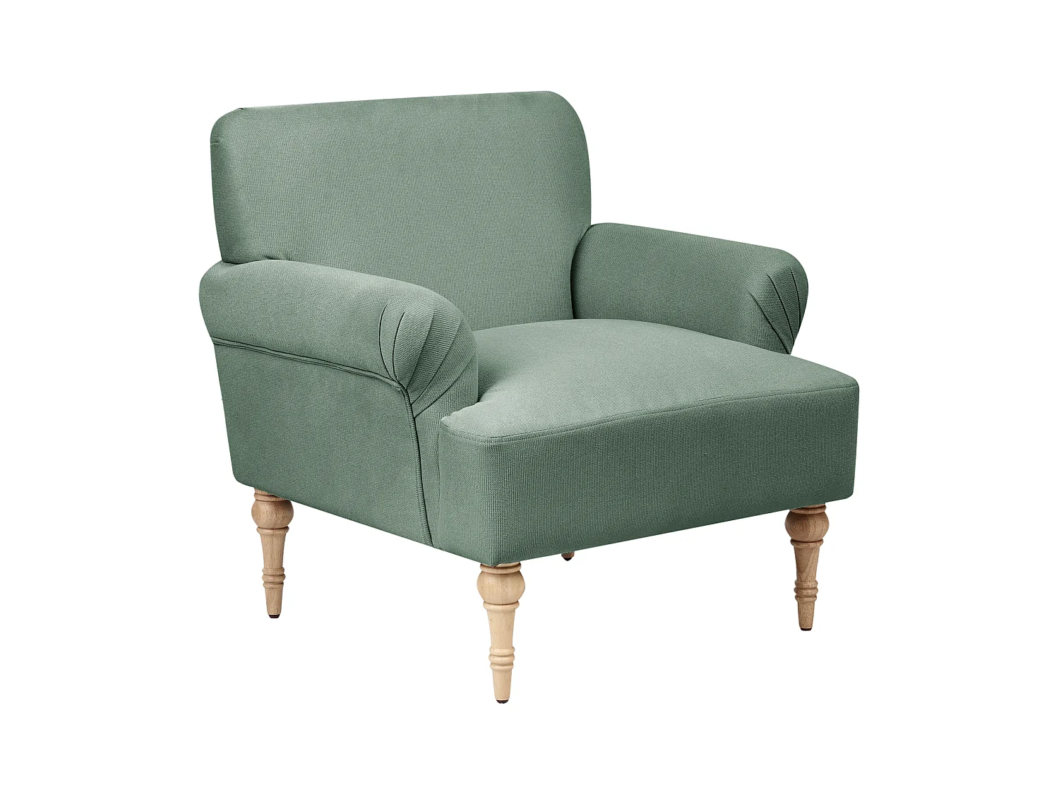 Fauteuil FREDROS Tissu Vert clair