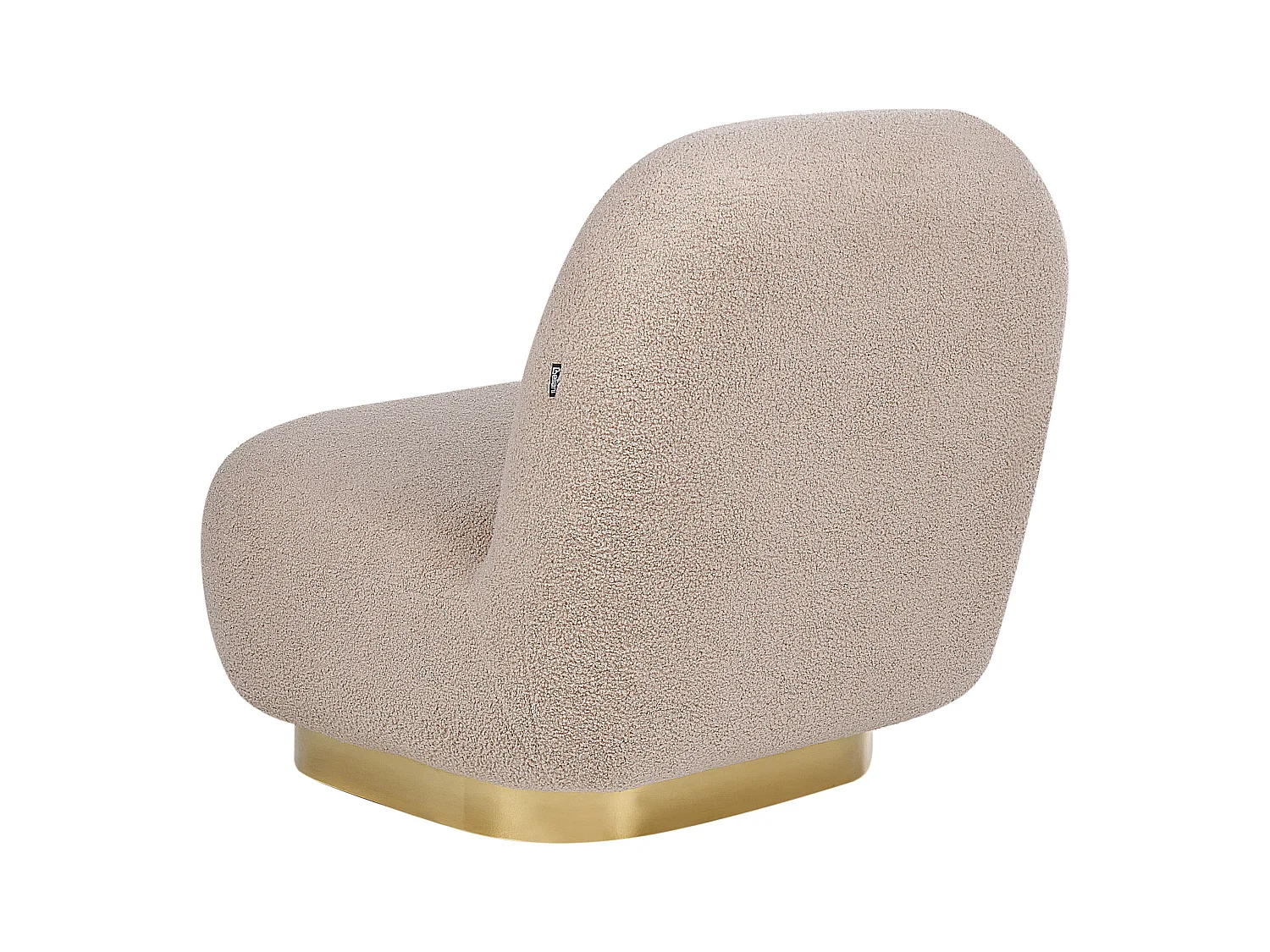 Fauteuil LOVIISA Bouclé Beige