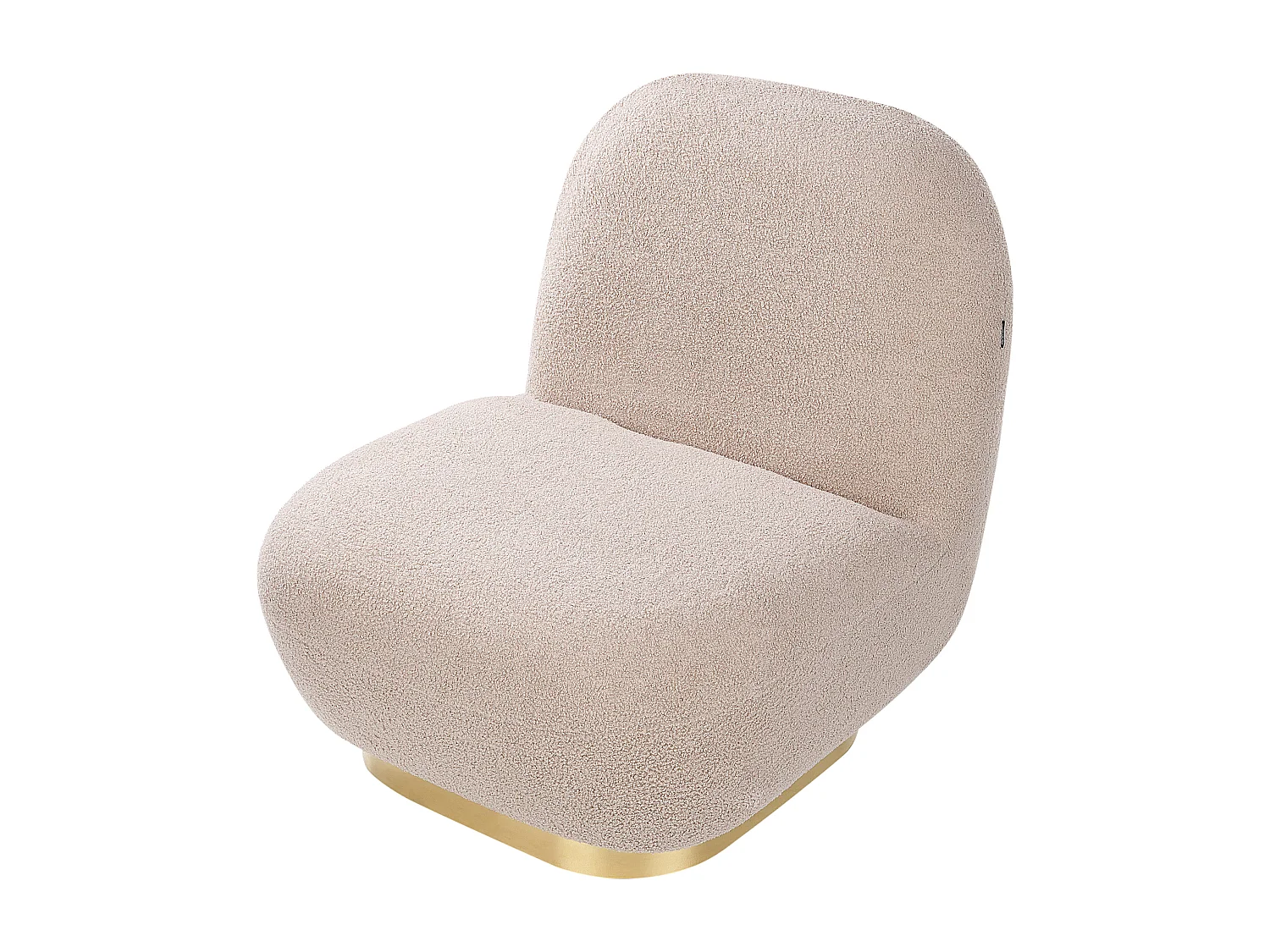 Poltrona LOVIISA Bouclé Creme