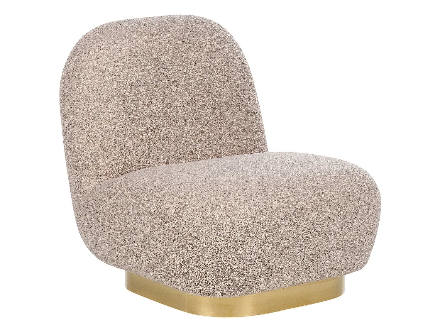 Poltrona LOVIISA Bouclé Beige