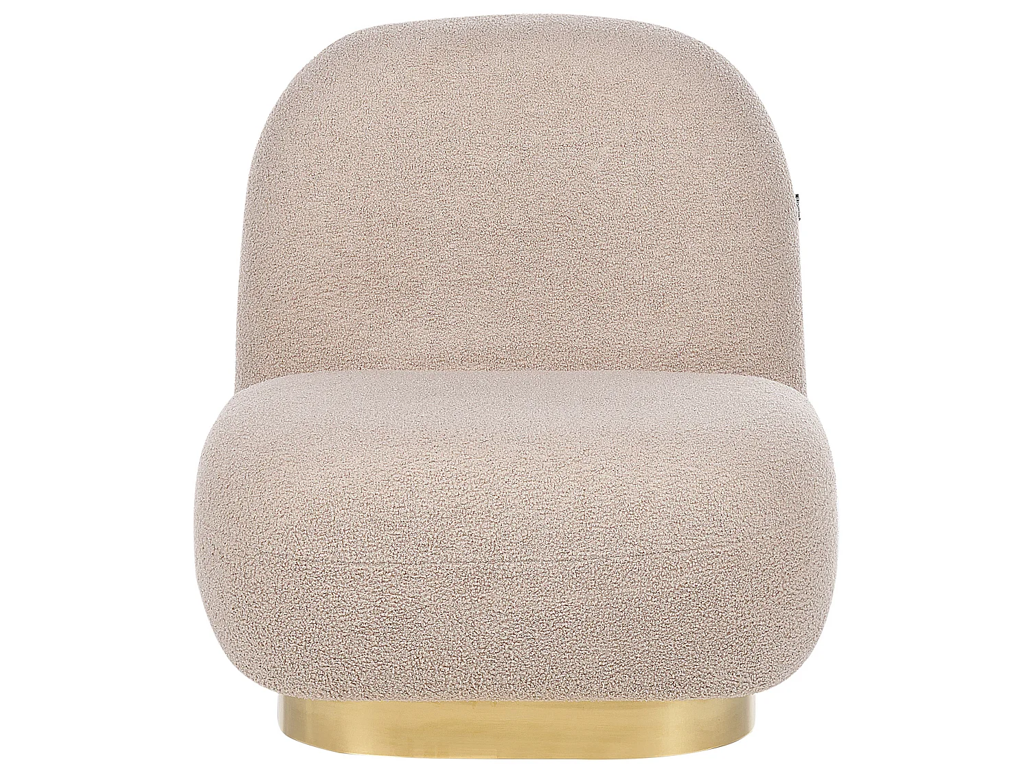 Poltrona LOVIISA Bouclé Beige