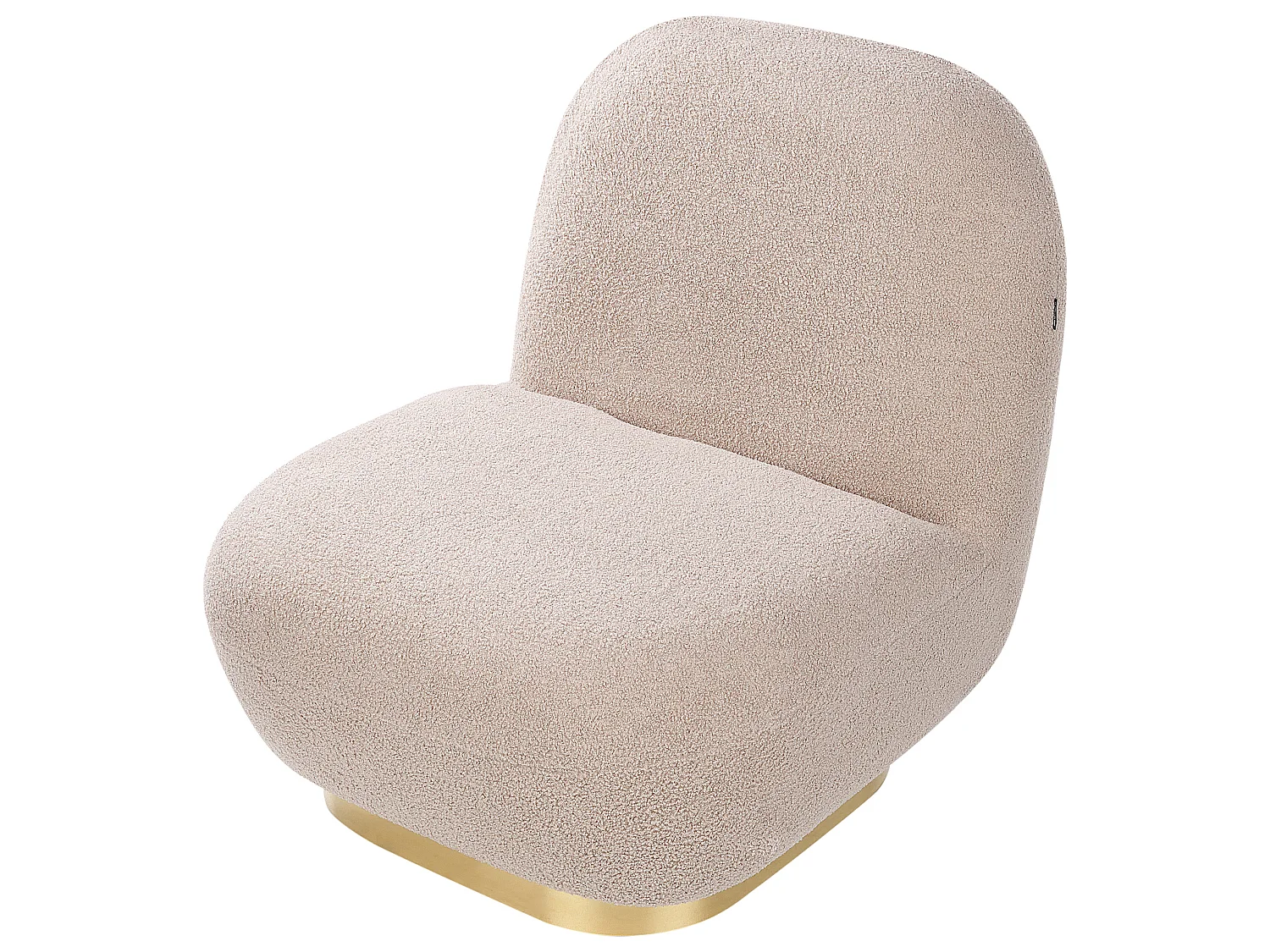 Poltrona LOVIISA Bouclé Beige