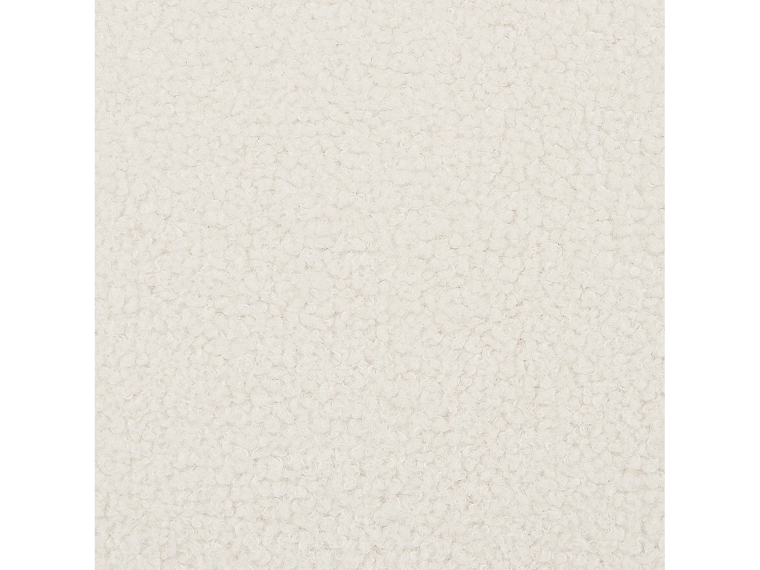 Fauteuil VOSS Bouclé Blanc