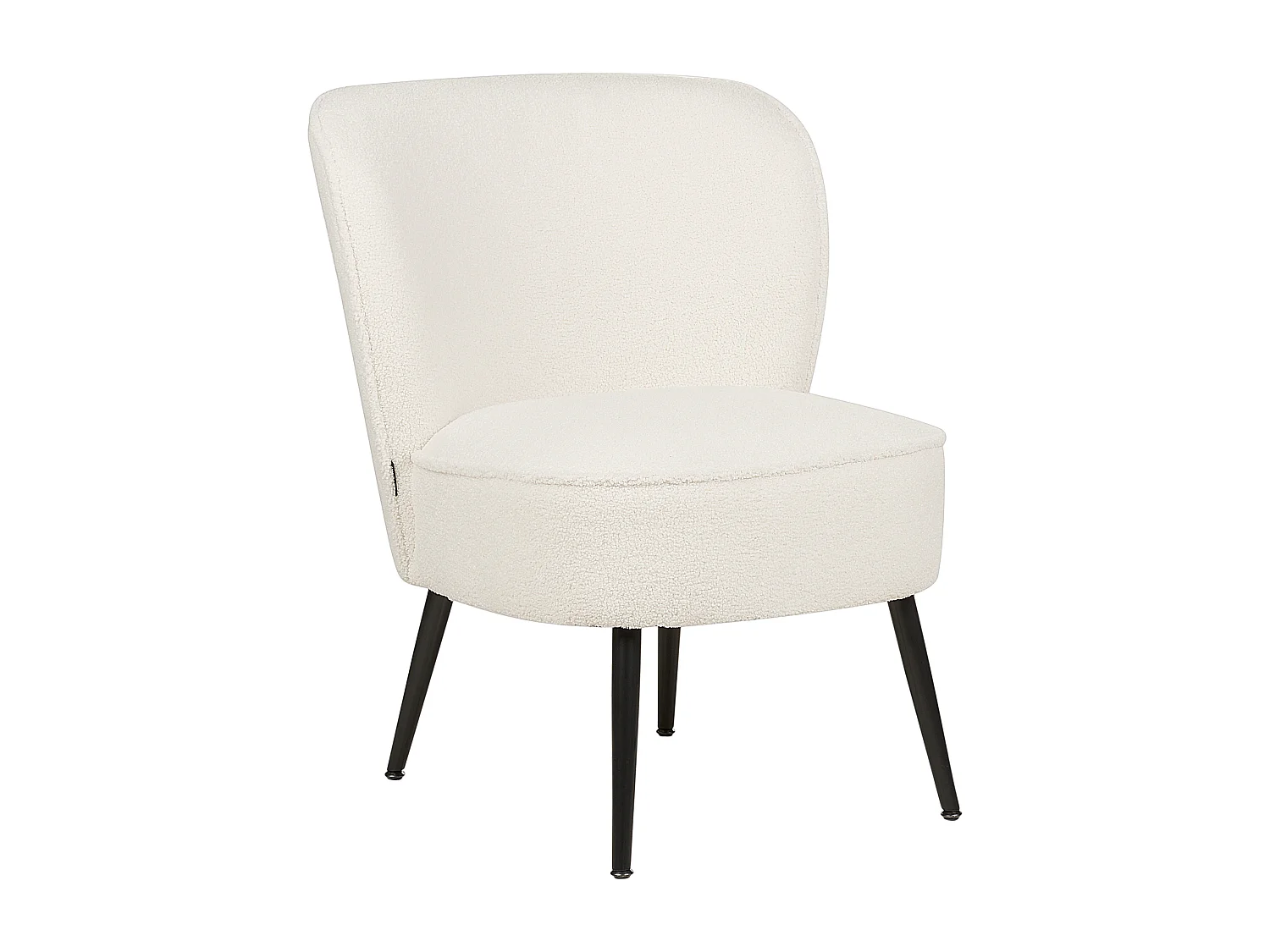 Poltrona VOSS Bouclé Bianco