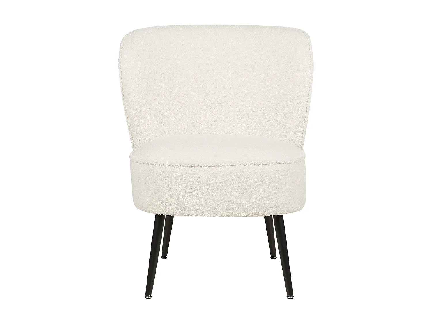 Poltrona VOSS Bouclé Bianco