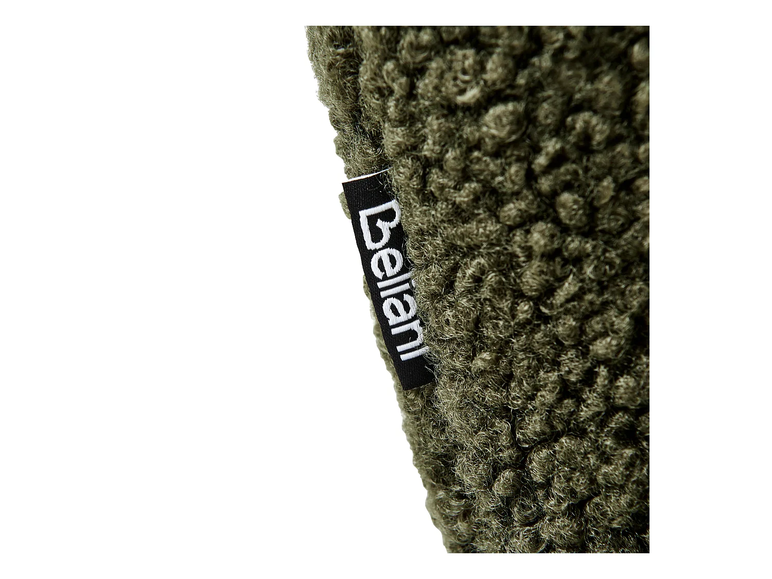 Fauteuil COTULLA Bouclé Donkergroen