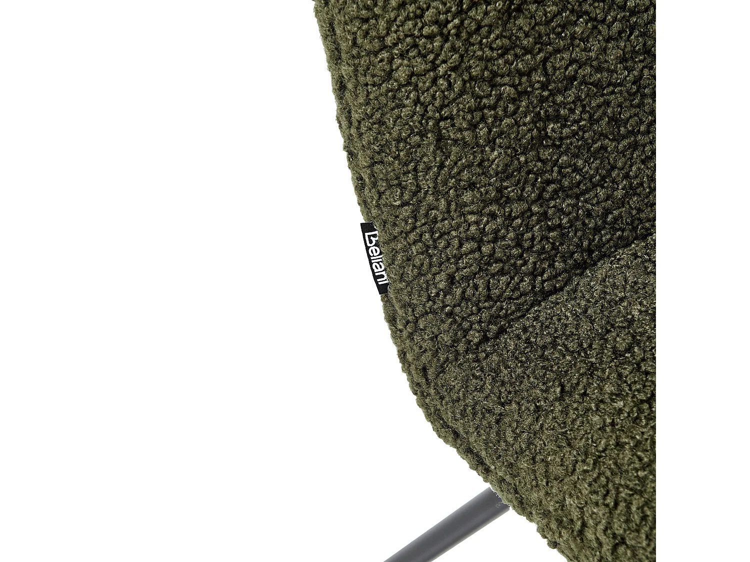 Fauteuil COTULLA Bouclé Vert foncé